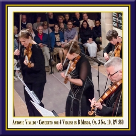 Vivaldi: Konzert für 4 Violinen in H-Moll, Op. 3 Nr. 10, RV 580